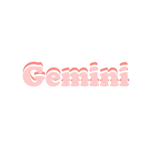 Pink Preppy Gemini Wallpaper
