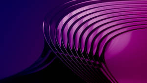 Pink Purple Crystal Curves Wallpaper