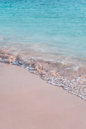 Pink Sand In The Bahamas Wallpaper