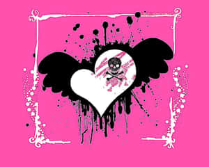 Pink Skull Wallpaper