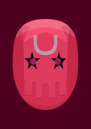 Pink Stand Power Icon Wallpaper