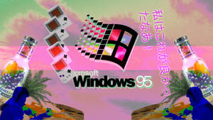 Pink Vintage Aesthetic Windows Os Wallpaper