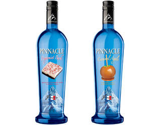 Pinnacle Vodka - Peppermint Bark And Caramel Apple Flavor. Wallpaper