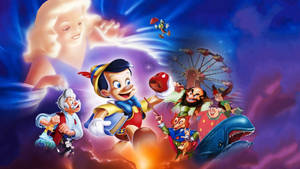 Pinocchio And Cast Wallpaper