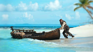 Pirate In Bahamas Caribbean Island Wallpaper