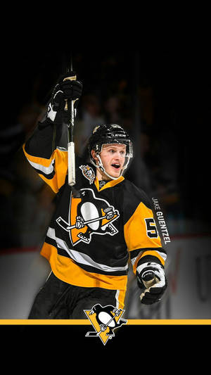 Pittsburgh Penguins No. 59 Jake Guentzel Wallpaper