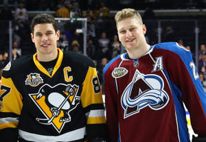 Pittsburgh Penguins Sidney Crosby Nathan Mckinnon Wallpaper