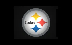 Pittsburgh Steelers Logo On Grey Wallpaper