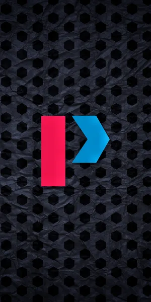 Pixel 5 Black Hexagon Patterns Wallpaper