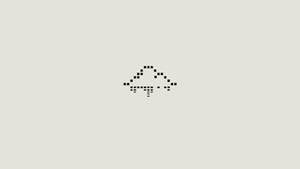 Pixel Cloud Minimalist Aesthetic Laptop Wallpaper