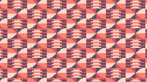 Pixel Tribal Pattern Wallpaper