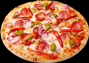 Pizza Hut Chili Peppers Pizza Wallpaper