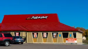Pizza Hut Restaurant Exterior Wallpaper
