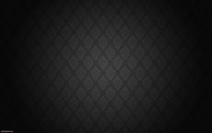 Plain Black With Grey Emblem Pattern Wallpaper