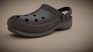 Plain Crocs Footwear Wallpaper