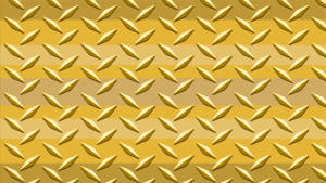 Plain Gold Steel Plate Wallpaper