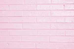 Plain Pink Brick Wall Design Desktop Wallpaper