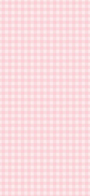 Plain Pink Gingham Wallpaper