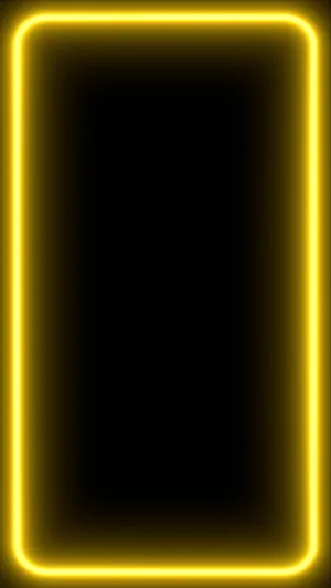 Plain Yellow Neon Aesthetic Iphone Wallpaper