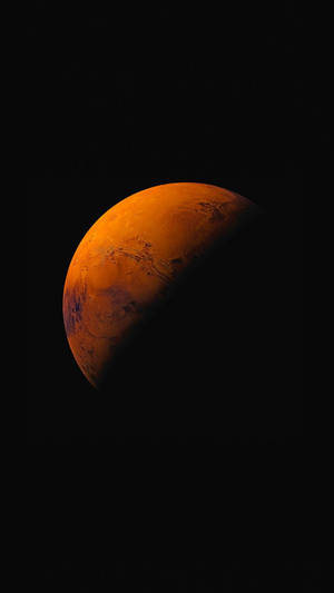 Planet Mars Iphone Ios 10 Wallpaper