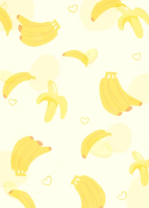 Plantain Cartoon Art Wallpaper