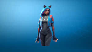 Play Lynx, The Sassy And Smart Fortnite Character Wallpaper