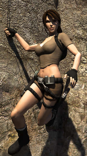 Play Tomb Raider On Your Iphone Wallpaper