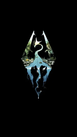 Play Your Favorite Adventure In Real Life With The Skyrim Phone Wallpaper