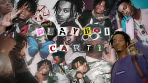 Playboi Carti Hd Collage Wallpaper