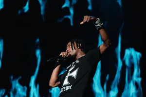 Playboi Carti Performs On Stage During