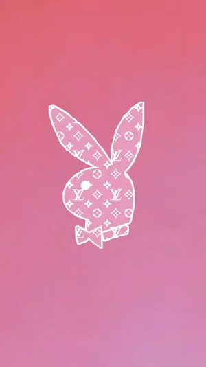 Playboy Louis Vuitton Pattern Wallpaper