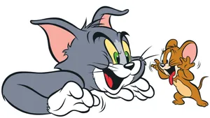 Playful Tom And Jerry Wallpaper