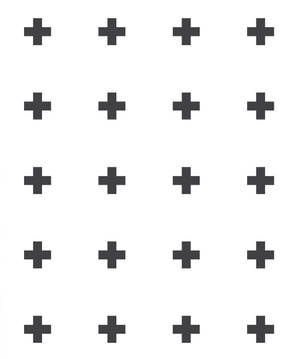 Plus Sign Pattern All White Backdrop Wallpaper