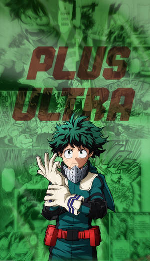 Plus Ultra! Deku Awaits! Wallpaper