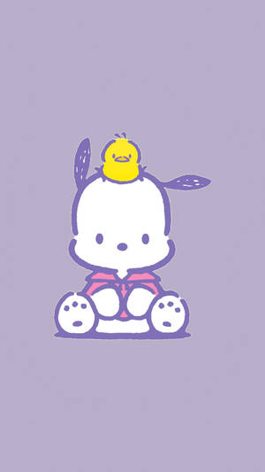 Pochacco With Pi-chan Wallpaper