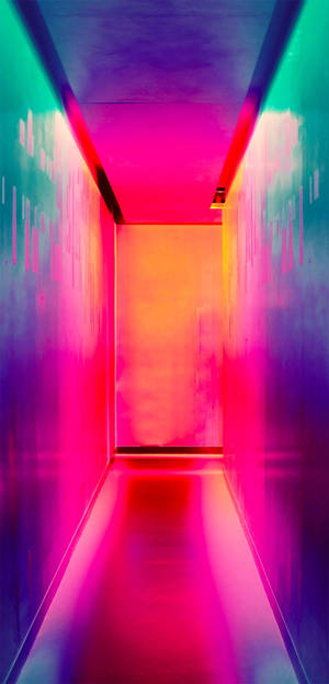 Poco X2 Multicolored Hallway Wallpaper