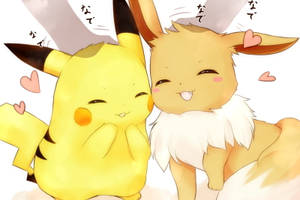 Pokémon Hd Pikachu And Eevee Wallpaper