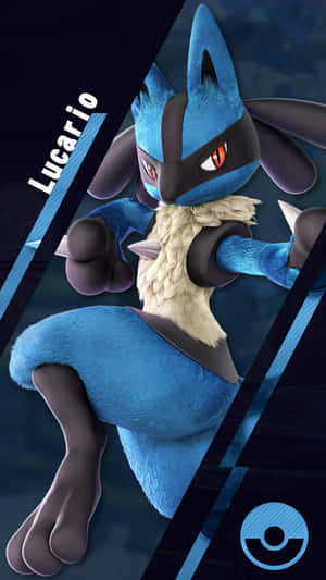Pokemon Lucario Character Poster Wallpaper