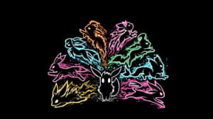 Pokemon - Saturn - Eevee - Saturn - Eevee - S Wallpaper