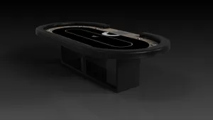 Poker Table In Black Shade Wallpaper