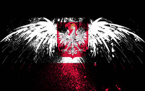 Poland National Emblem Wallpaper