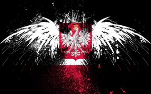 Poland National Emblem Wallpaper