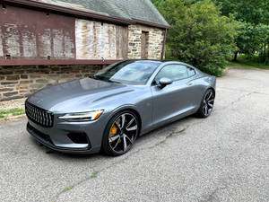 Polestar Electric Car In Thunder Wallpaper