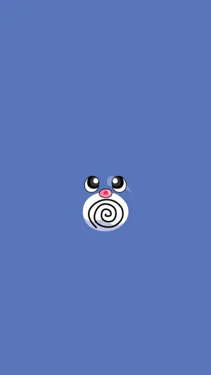 Poliwag Blue Pokemon Iphone Wallpaper
