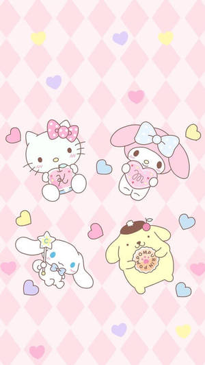 Pompompurin Sanrio Character Wallpaper