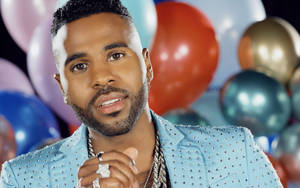 Pop Sensation Jason Derulo Striking A Pose In His 'goodbye' Music Video. Wallpaper