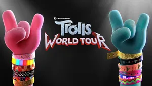 Poppy, Branch, And The Other Trolls Are Fighting For Their Right To Music! Wallpaper