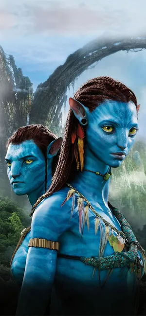Popular Phone Avatar Jake Neytiri Wallpaper