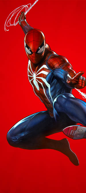 Popular Phone Spiderman Swinging Wallpaper