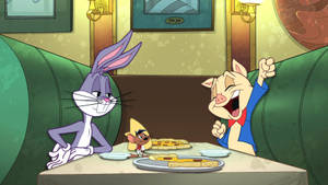 Porky Pig, Bugs Bunny And Speedy G Wallpaper